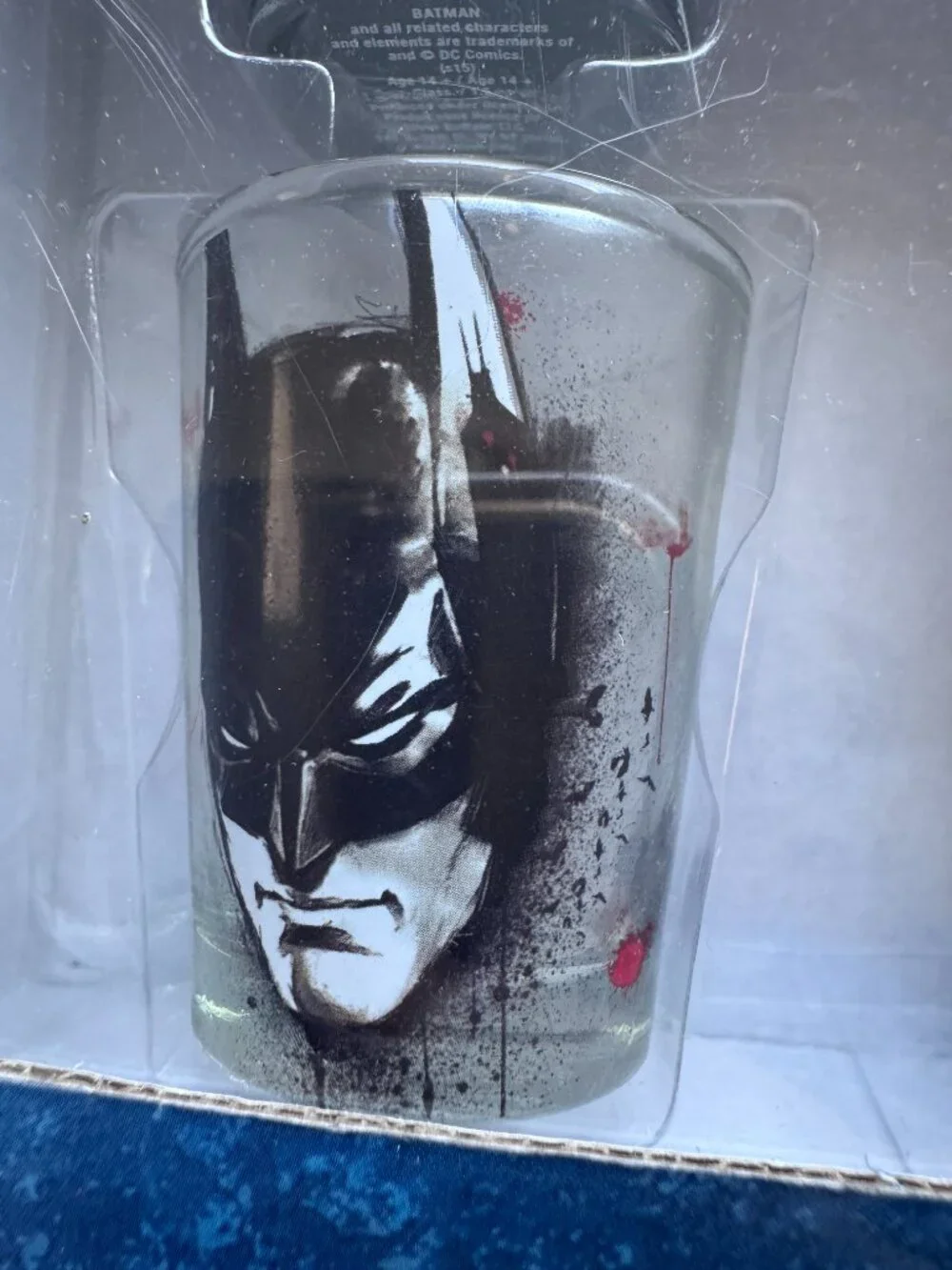 Batman Arkham Origins Glassware Set of 4 NIB